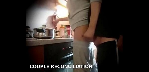  HIDDEN CAM SEX AFTER FIGHT IN KITCHEN - compilation